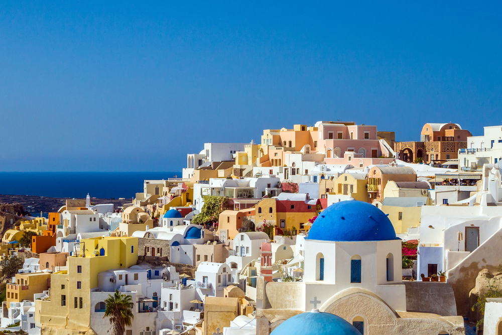 Santorini, una dintre cele mai fotogenice destinații de vacanță