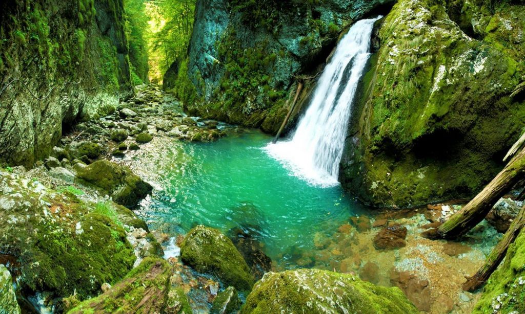 Cascada Evantai din România